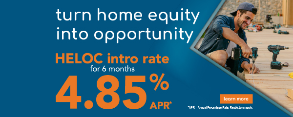 HELOC 4.85% Intro Rate